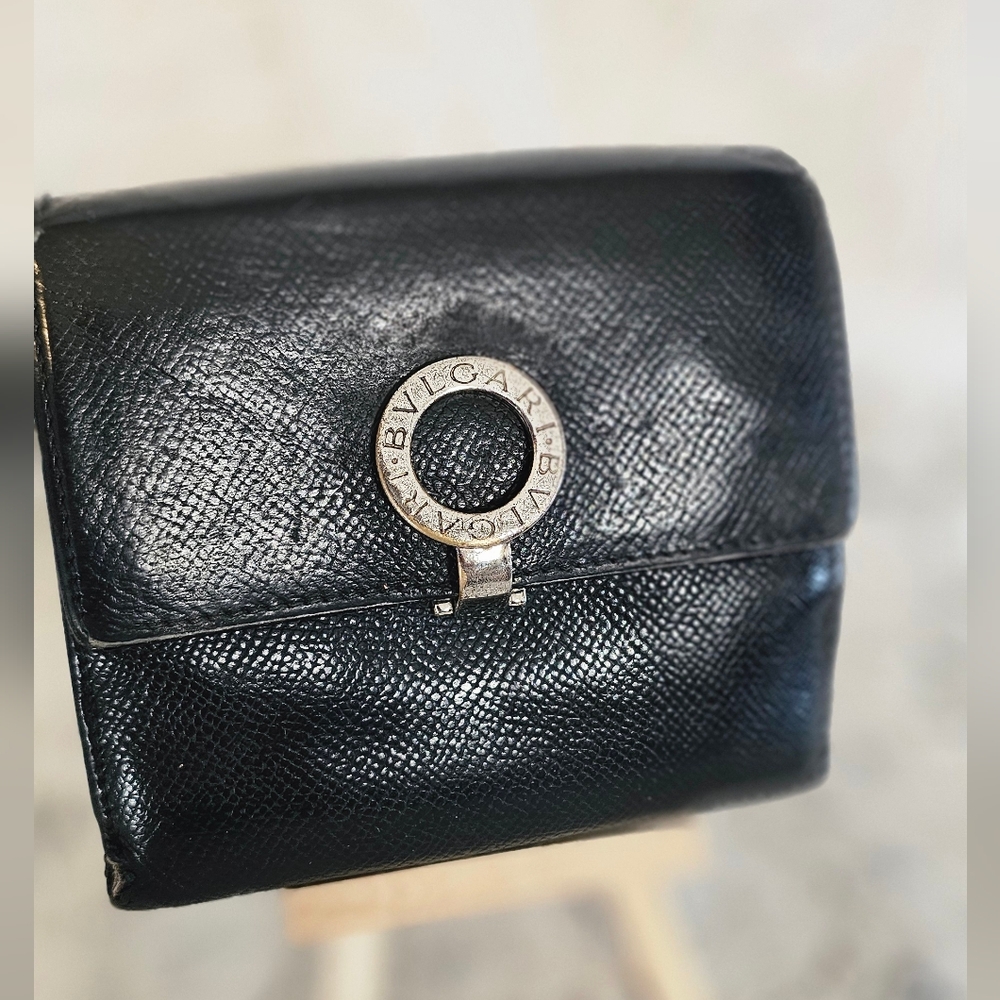 Bulgari Black Leather Women's Bag